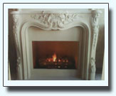 fireplace mantle